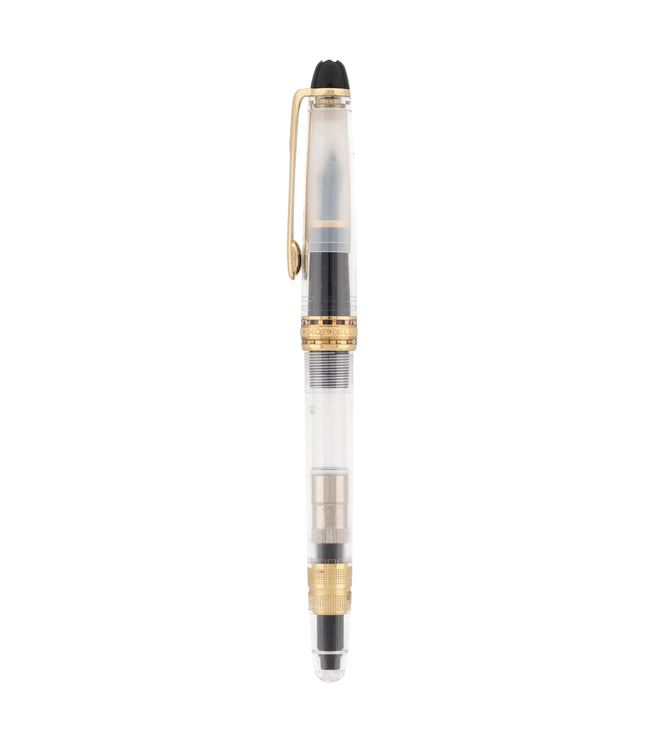 Montblanc Meisterstück Füller No.144 Classique Gold Coated - Demonstrator