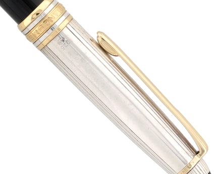 Montblanc Meisterstück Solitaire Doué 925er Sterling Silber Füller No.144 Classique