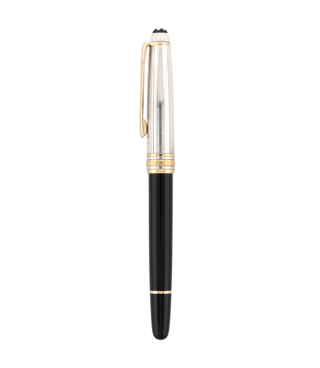 Montblanc Meisterstück Solitaire Doué 925er Sterling Silber Füller No.144 Classique