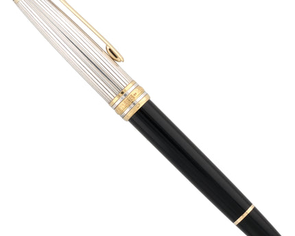 Montblanc Meisterstück Solitaire Doué 925er Sterling Silber Füller No.144 Classique