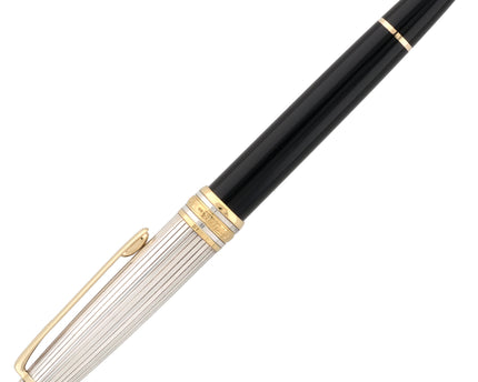 Montblanc Meisterstück Solitaire Doué 925er Sterling Silber Füller No.144 Classique