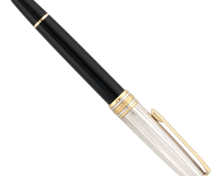 Montblanc Meisterstück Solitaire Doué 925er Sterling Silber Füller No.144 Classique
