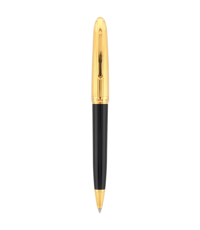 Cartier Louis Dandy Kugelschreiber Black Lacquer Gold
