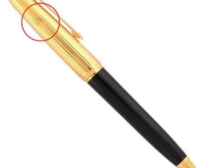 Cartier Louis Dandy Kugelschreiber Black Lacquer Gold