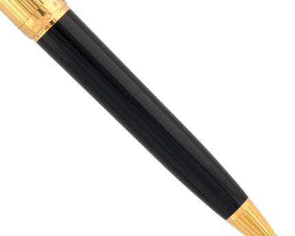 Cartier Louis Dandy Kugelschreiber Black Lacquer Gold