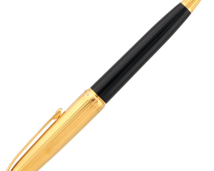 Cartier Louis Dandy Kugelschreiber Black Lacquer Gold