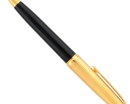 Cartier Louis Dandy Kugelschreiber Black Lacquer Gold