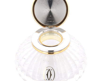 Cartier Muste de Cartier Tintenfass Kristallglas Vintage