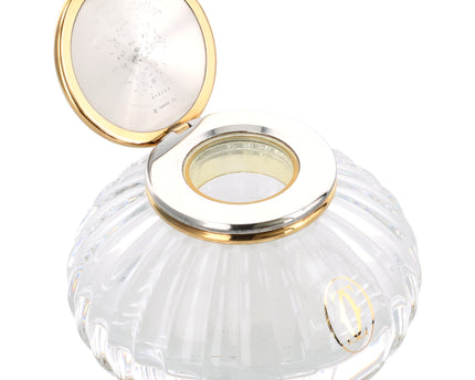 Cartier Muste de Cartier Tintenfass Kristallglas Vintage