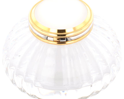 Cartier Muste de Cartier Tintenfass Kristallglas Vintage
