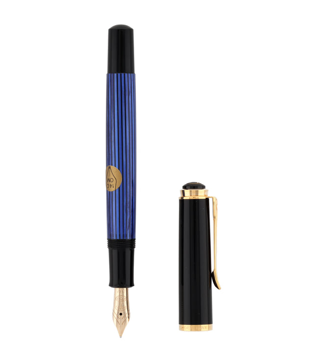 Pelikan M400 Old Style Füller Blau Gestreift