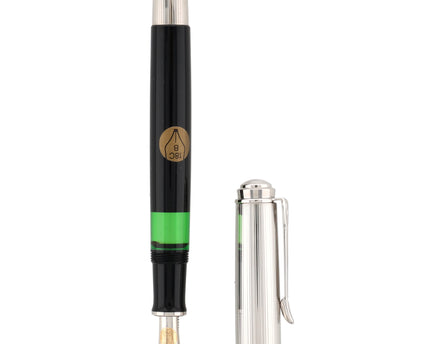 Pelikan M730 Souverän 925er Sterlingsilber B-Feder Füller