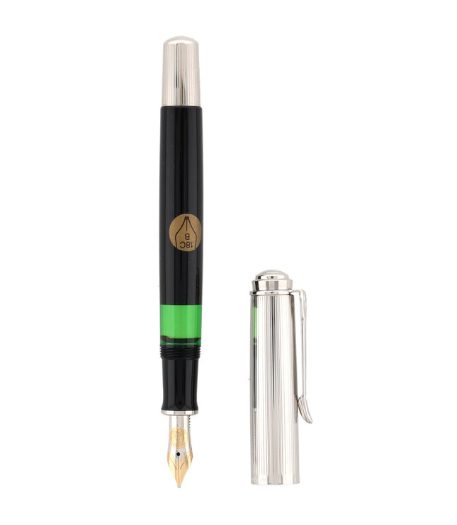 Pelikan M730 Souverän 925er Sterlingsilber B-Feder Füller