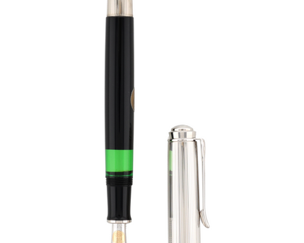 Pelikan M730 Souverän 925er Sterlingsilber OBB-Feder Füller
