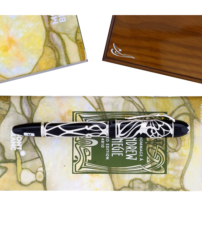 Montblanc Patron of Art 2002 Andrew Carnegie 4810 Edition Füller