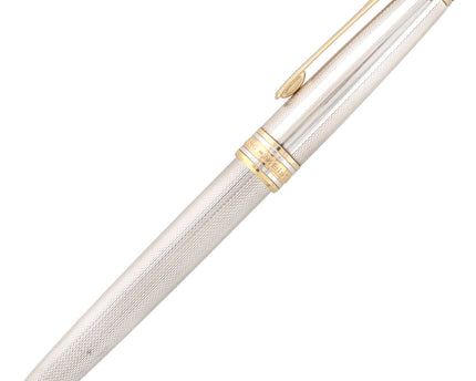 Montblanc Meisterstück Solitaire 925er Sterling Silber Füller No.144 Classique