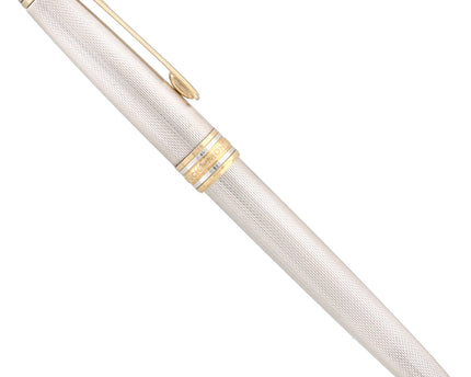 Montblanc Meisterstück Solitaire 925er Sterling Silber Füller No.144 Classique