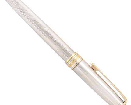 Montblanc Meisterstück Solitaire 925er Sterling Silber Füller No.144 Classique