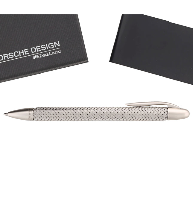 Porsche Design by Faber-Castell Kugelschreiber P3110 TecFlex Stainless Steel