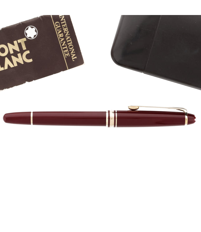 Montblanc Meisterstück Füller No.144 Classique Bordeaux