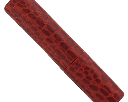 Montblanc Meisterstück Florence 1er Lederetui Mahagoni Kroko