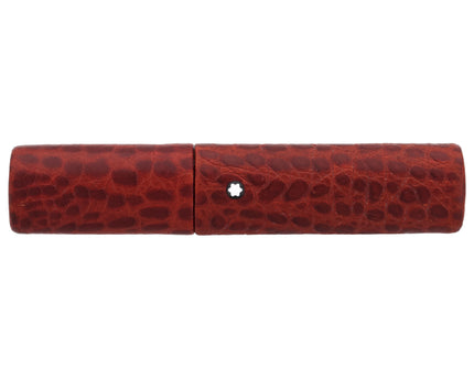 Montblanc Meisterstück Florence 1er Lederetui Mahagoni Kroko