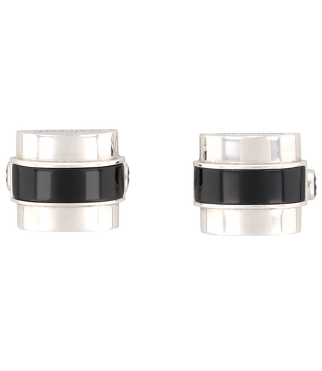 Montblanc Men's Accessories Manschettenknöpfe Steel Onyx