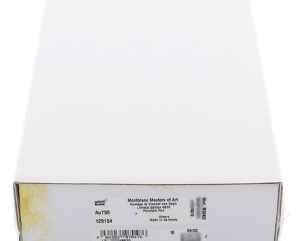 Montblanc Masters of Art 2023 Homage to Vincent van Gogh 4810 Limited Edition Füller - SEALED