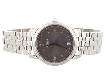 Montblanc Tradition Automatik Grau 32mm