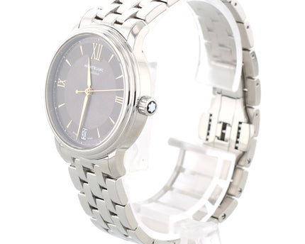 Montblanc Tradition Automatik Grau 32mm