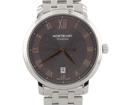 Montblanc Tradition Automatik Grau 40mm