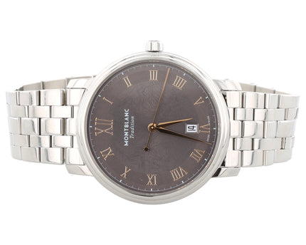 Montblanc Tradition Automatik Grau 40mm
