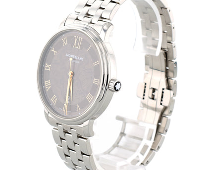 Montblanc Tradition Automatik Grau 40mm