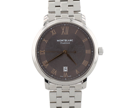 Montblanc Tradition Automatik Grau 40mm
