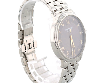 Montblanc Tradition Automatik Grau 40mm