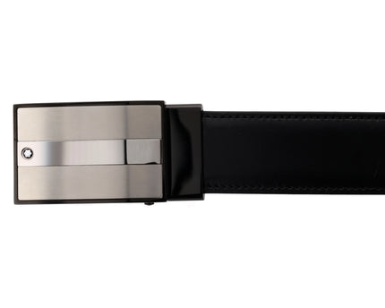 Montblanc Classic Line Wendbarer Ledergürtel 30mm Schwarz/Braun