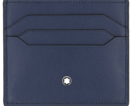 Montblanc Leather Goods Meisterstück Card Holder 6cc Tintenblau