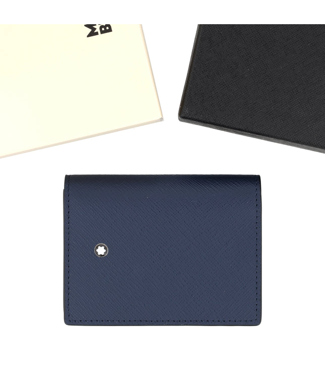 Montblanc Leather Goods Sartorial Cardholder 4cc Tintenblau