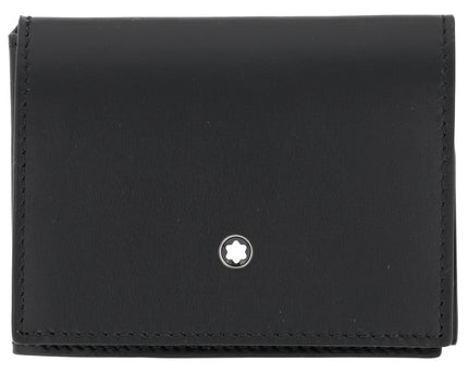 Montblanc Leather Goods Soft Card Holder Trio 4cc Schwarz