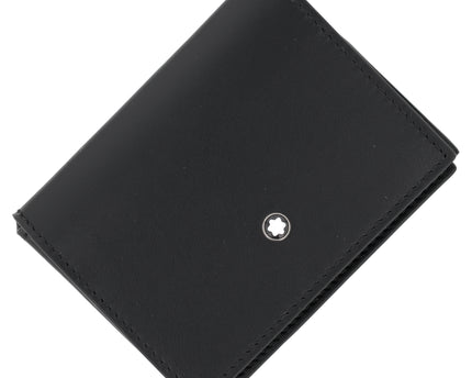 Montblanc Leather Goods Soft Card Holder Trio 4cc Schwarz