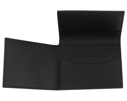 Montblanc Leather Goods Soft Card Holder Trio 4cc Schwarz