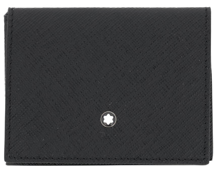 Montblanc Leather Goods Sartorial Card Holder Trio 4cc Schwarz