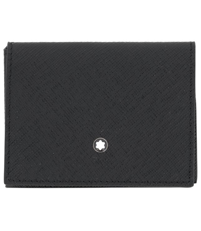 Montblanc Leather Goods Sartorial Card Holder Trio 4cc Schwarz