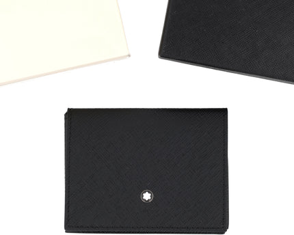 Montblanc Leather Goods Sartorial Card Holder Trio 4cc Schwarz