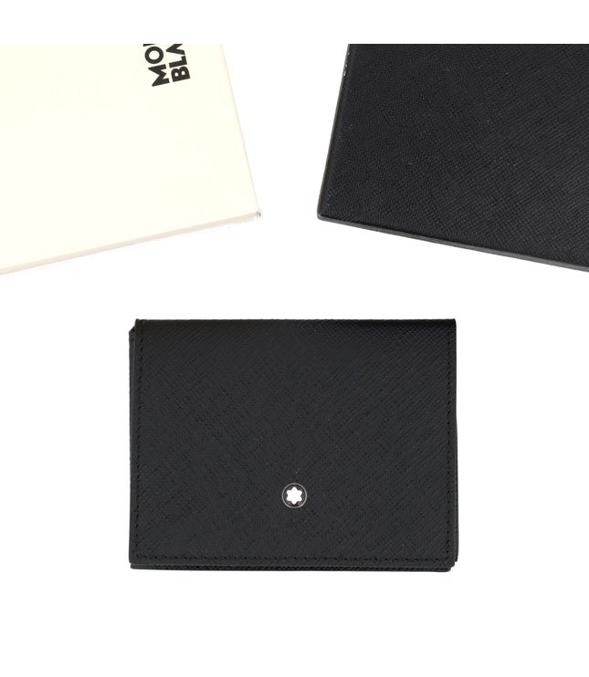Montblanc Leather Goods Sartorial Card Holder Trio 4cc Schwarz