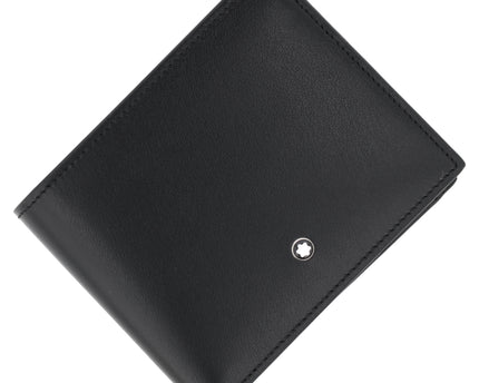 Montblanc Leather Goods Meisterstück Geldbörse 10cc mit Münzfach Schwarz