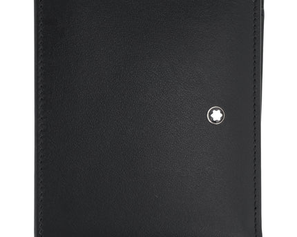 Montblanc Leather Goods Meisterstück Geldbörse 10cc mit Münzfach Schwarz