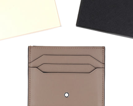 Montblanc Leather Goods Meisterstück Card Holder 6cc Mastic