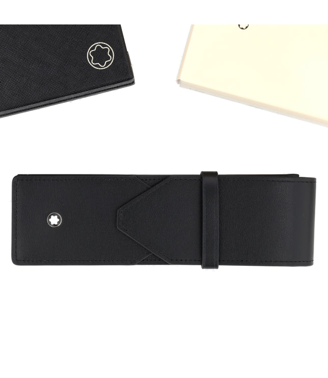 Montblanc Leather Goods Meisterstück Lederetui 2er Schwarz