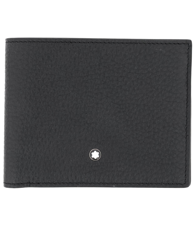 Montblanc Leather Goods Grain Geldbörse 6cc Schwarz